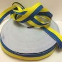 Лента флаг (желтосиняя)