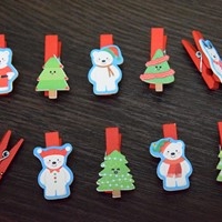 Прищепки для декора