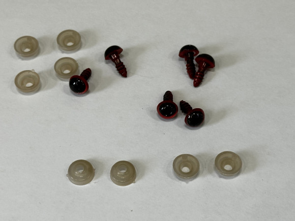 Очі для іграшок 8 мм № 26