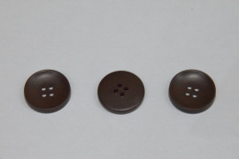 Гудзик Чоловічий на 4 отвори 25 мм. №32/499