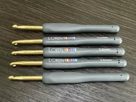 Гачок для в'язання з ручкою № LOREN/5