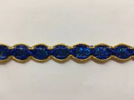 Тесьма Парчевая 1,5 см. № О/4018/G+40 Тесьма Парчевая 1,5 см. № О/4018/G+40