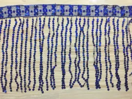 Бахрома танцювальна з паєтками № 40 Бахрома танцювальна з паєтками № 40