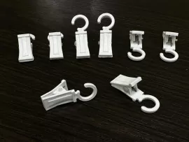 Гачки для штор та карнизів № 6/01 Прищіпка