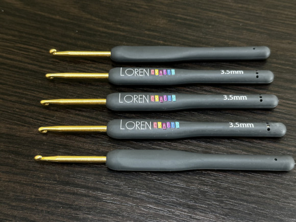 Гачок для в'язання з ручкою № LOREN/3,5