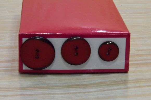 Ґудзик Костюмний на 2 отвори MIX № 26/640