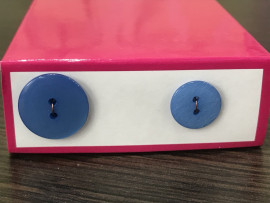 Ґудзик Костюмний на 2 отвори MIX № 121/753