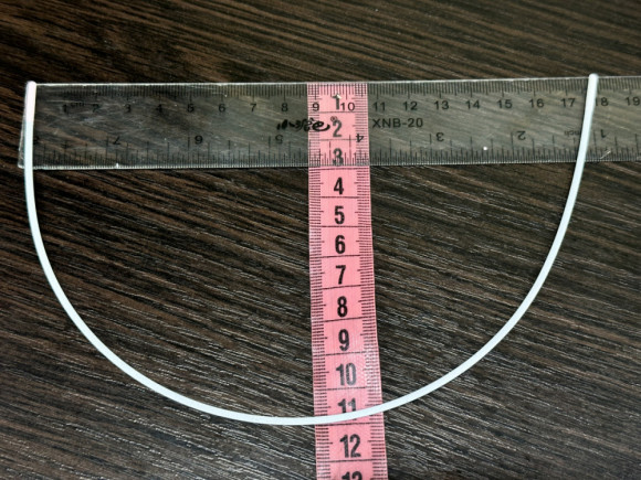 Кісточки для бюстгалтера емаль №56