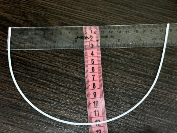 Кісточки для бюстгалтера емаль №58