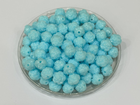 Намисто трояндочка 12 мм. №20