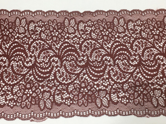 Мереживо на метраж: Гіпюр стрейч 17 см. № 37