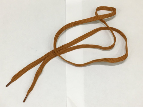 Шнурок поліестер плоский 8 мм/150 см. № 157