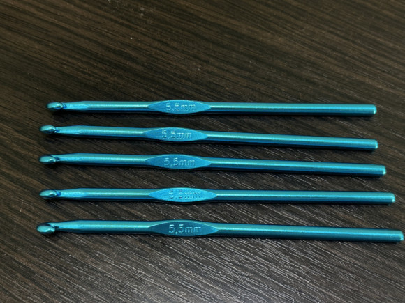 Гачок для в'язання № Metal/5,5