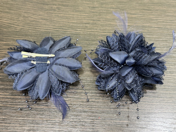 Квіти для декору з пірьям № 2/120