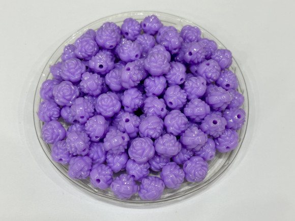 Намисто трояндочка 12 мм. №21