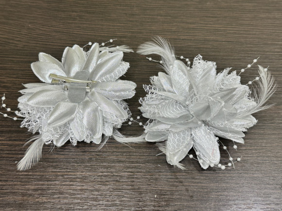 Квіти для декору з пірьям № 2/180