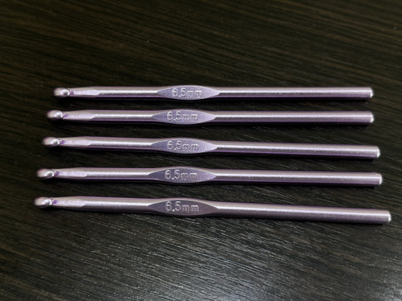 Гачок для в'язання № Metal/6,5