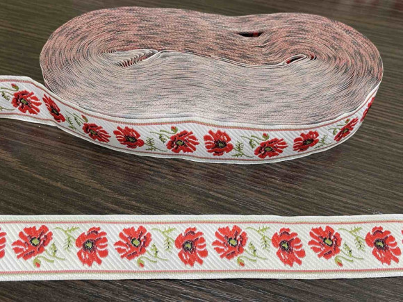 Стрічка Національна (вишиванка) № 663/3,5/26-01