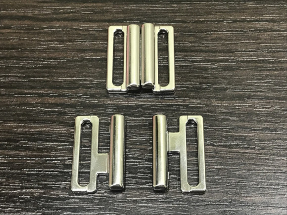 Застібка для купальників металева 2 см. POLAND № S 20