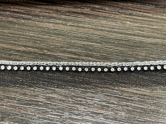 Кант зі стразами № 39/S змійка