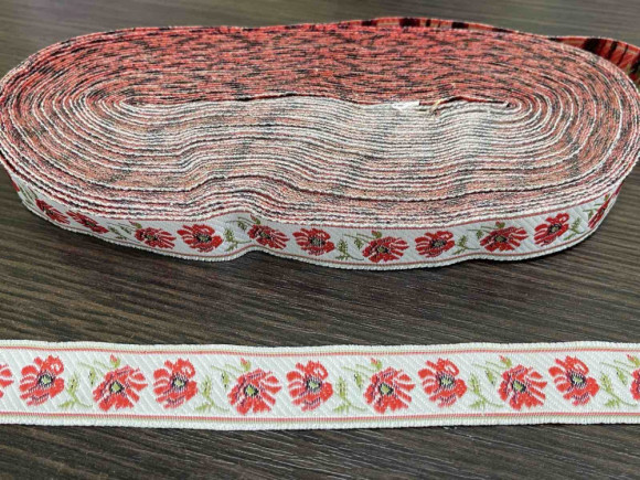 Стрічка Національна (вишиванка) № 663/2,5/26-01