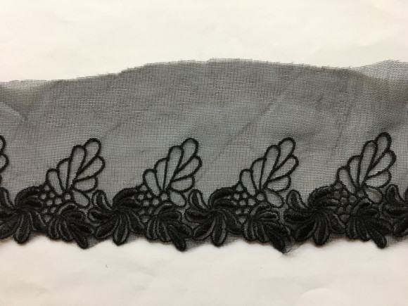 Мереживо на сітці 7 см. № О/5168-CF/39