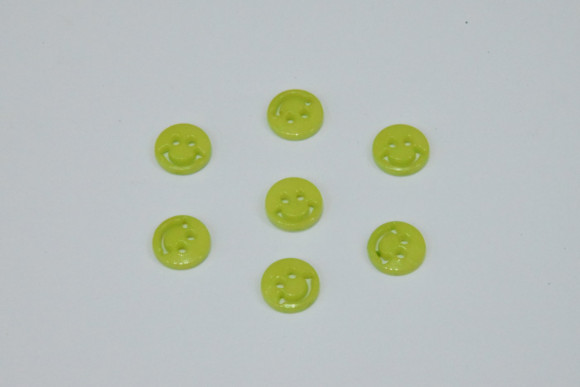Ґудзик Дитячий на 2 отвори 12 мм. № Смайлик 52/100