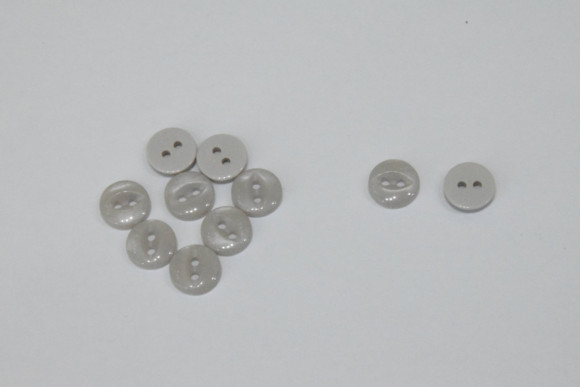 Гудзик Блузковий на 2 отвори плоский 11 мм. №180 AB/336