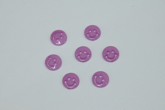 Ґудзик Дитячий на 2 отвори 12 мм. № Смайлик 45/100