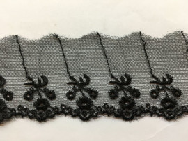 Мереживо на сітці 5 см. № О/G1164/39