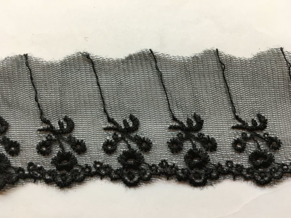 Мереживо на сітці 5 см. № О/G1164/39