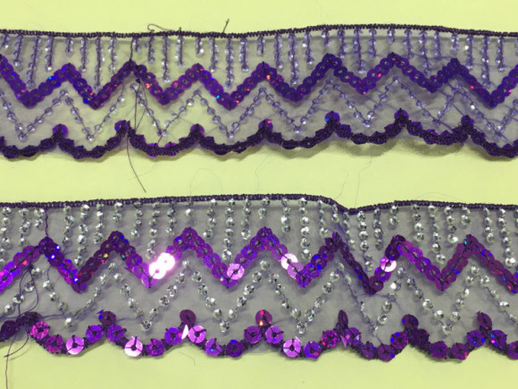 Тесьма органзова 5 см. № O/35/09-01