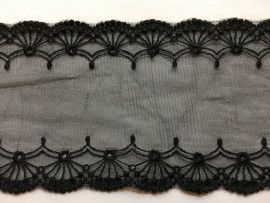 Мереживо на сітці 11 см. № О/J10182/39