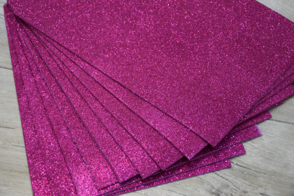 Фоаміран із глітером 20/30 № 28