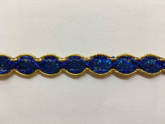 Тесьма Парчева 1,5 см. № О/4018/G+40