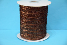 Стрічка оксамитова 1 см. з люрексом 46 м. № 32 АВ
