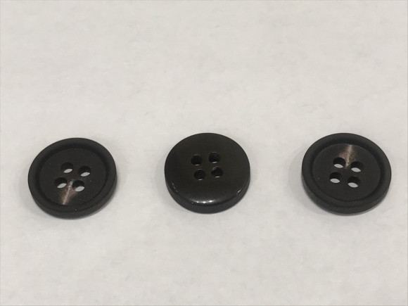 Гудзик Чоловічий на 4 отвори 15 мм. №32/763