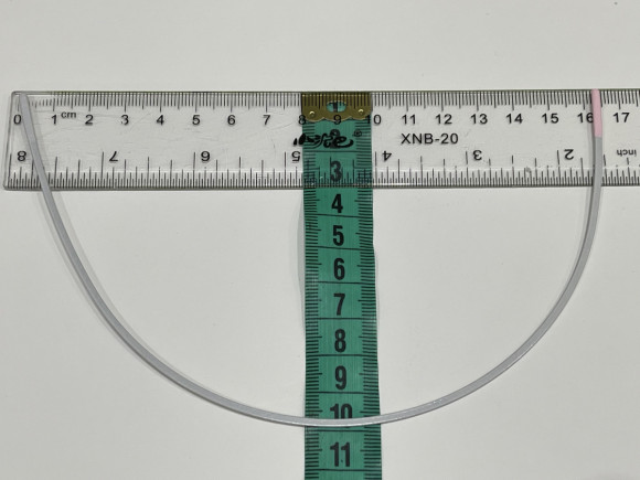 Кісточки для бюстгалтера емаль №50