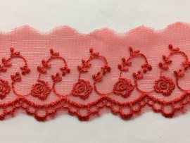 Мереживо на сітці 5,5 см. № О/Т049-2/26