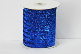 Стрічка оксамитова 1 см. з люрексом 46 м. № 40 АВ