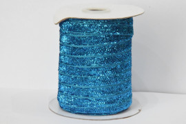 Стрічка оксамитова 1 см. з люрексом 46 м. № 47 АВ