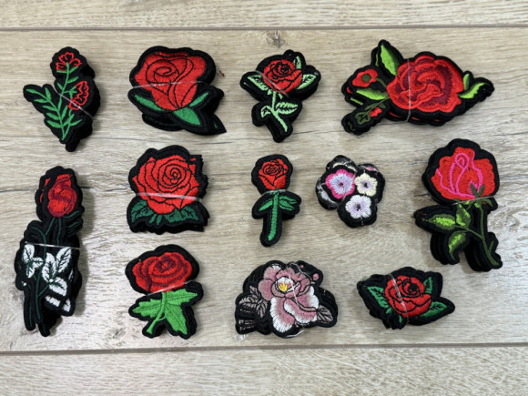 Термо аплікації № Роза/1 набір