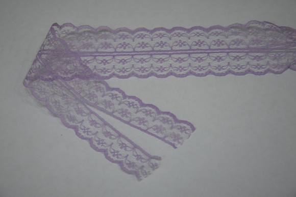 Мереживо на сітці в котушці відривне 4,5 см. № 21