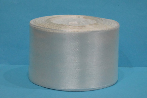 Стрічка атласна 10 см. № 02/42 Айворі