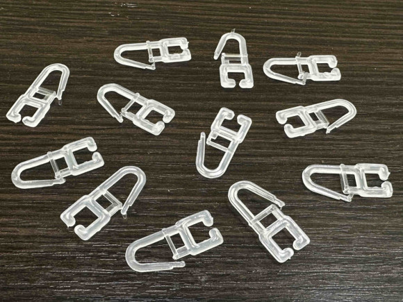 Гачки для штор та карнизів № 4