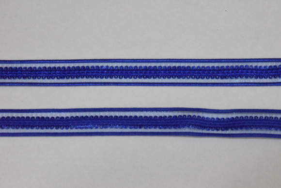 Гумка бретелькова ажурна 1,2 см. № 40