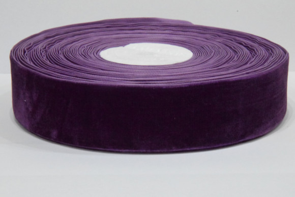 Стрічка оксамитова 4 см. № О/46/8124