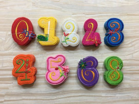 Термо аплікації №1/57 цифри