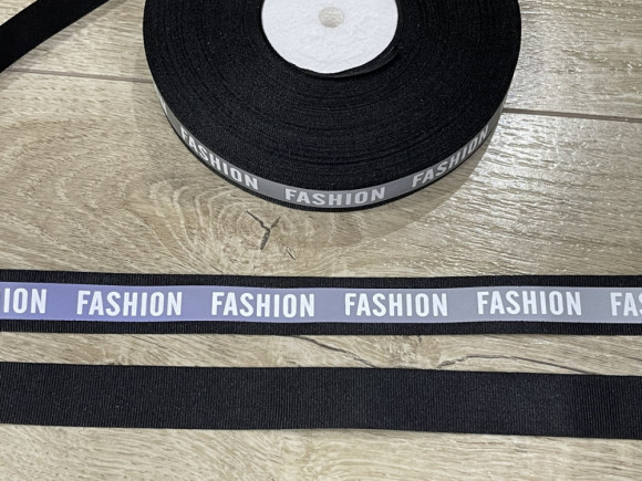 Стрічка світловідбивна на репсі 2,5 см. № 39 FASHION