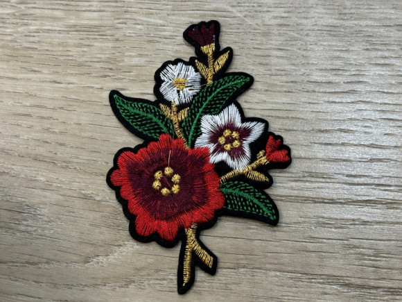 Термо аплікації № Роза/6